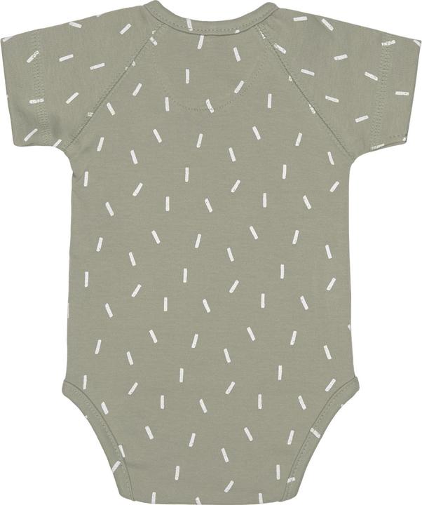 Actual product image Lässig Short sleeve body Speckles Olive Gr. 62/68 (62, 68)