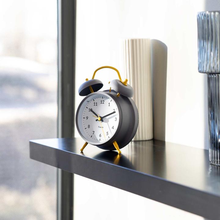 Actual product image Fisura RETRO ALARM CLOCK grey
