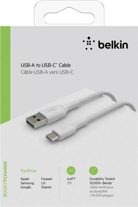 Produktbild Belkin USB A – USB C (2 m, USB 2.0)