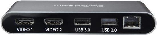 Image du produit StarTech TB3DKM2HD (USB-C, 1 Ports)