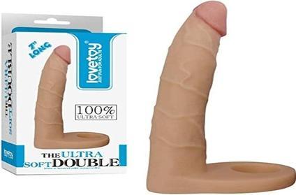 Image du produit Lovetoy The Ultra Soft Double 7" Gode réaliste