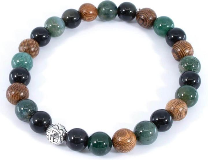 Immagine prodotto Balibay Sabit (20.50 cm, Pietra preziosa, Tormalina, Argento 925, Obsidian, Agata, Legno)