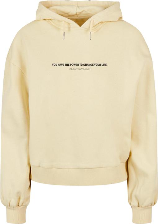 Merchcode Ladies WD - Believe In Yourself Organic Oversized Hoody - 113577 (M)