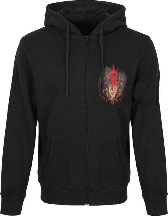 Slipknot Erwachsene Burn Me Away Back Print Zipped Full Zip Hoodie