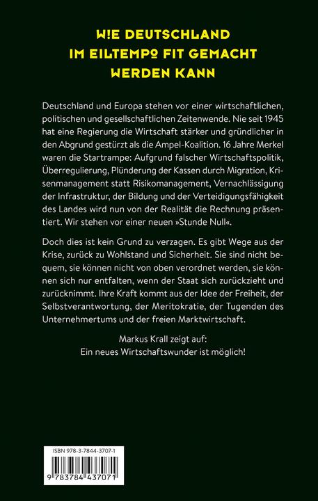 Nährwerte und Zutaten Die Stunde Null (Deutsch, Markus Krall, 2024)