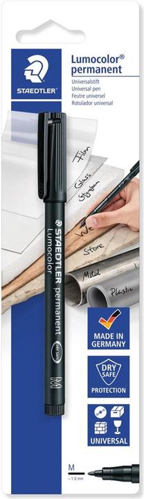 Actual product image Staedtler Lumocolor permanent (Black, 1 mm, 1 x)
