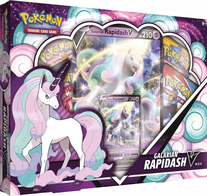 Actual product image Pokémon Galarian Rapidash V Collection (English, Box Set & Collection)
