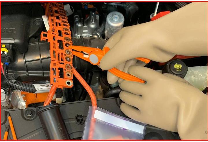 Actual product image KS Tools 117.0063 Electrician's glove size (gloves): 10 1 pair (10)