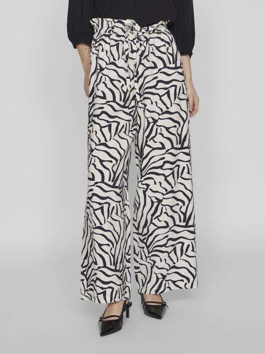 Actual product image Vila Patterned High Waist Trousers (38)
