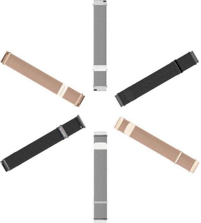 Produktbild Dux Ducis Milanese Series Edelstahl Ersatz Armband (22 mm, 45 mm, Edelstahl)