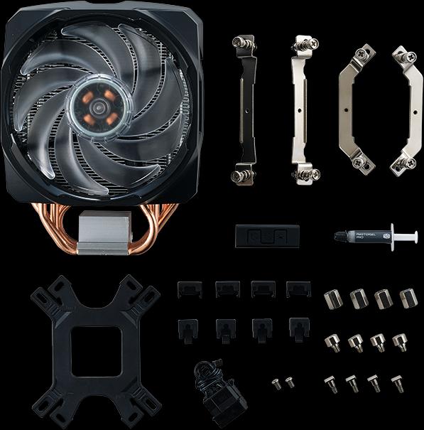 Actual product image Cooler Master MasterAir MA610P (166.50 mm)