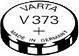 Actual product image Varta Watch V373 (1 pcs., V373, 28 mAh)