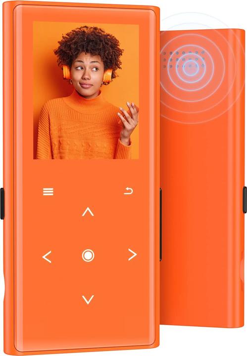 Actual product image Coconise 64GB MP3 Player, orange