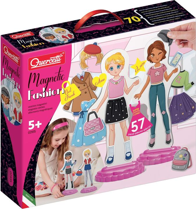 Image du produit Quercetti Magnetische Anziehpuppen - Beste Freundinnen (Italien, Anglais, Français)