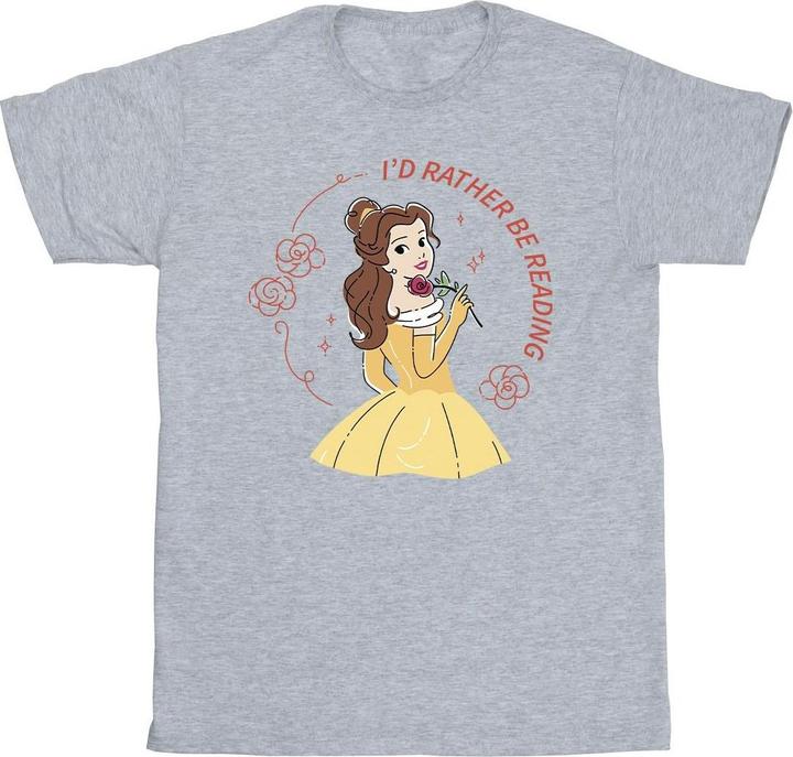 Disney Die Schöne und das Biest Ich würde lieber lesen TShirt