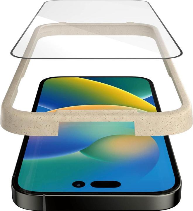 Actual product image PanzerGlass Ultra-Wide Fit (1 Piece, Apple iPhone 14 Pro)