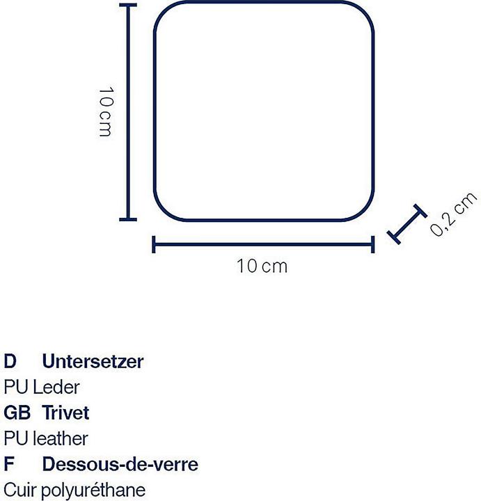 Immagine prodotto Kela Kimara (4 x, Sottobicchiere in vetro)