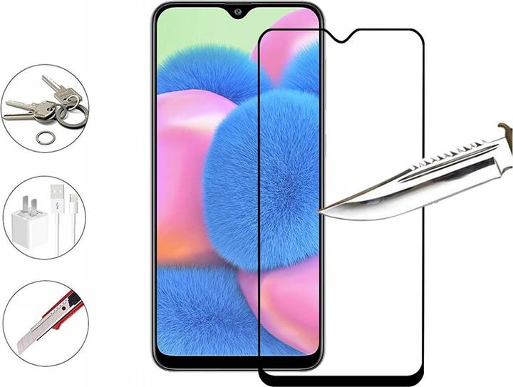 Produktbild Screenguard Samsung Galaxy A30s Full Screen Panzerglas Schutzfolie 2.5D 9H (1 Stück, Samsung Galaxy A30s)