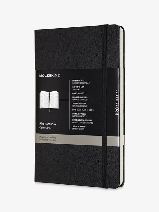 Actual product image Moleskine Notebook (A5, Lined, Hardcover)
