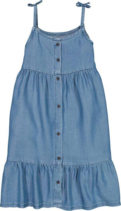 Image du produit La Redoute Collections Robe à bretelles en denim léger (98)