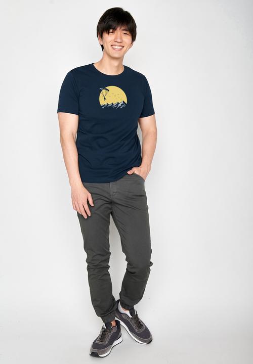 Actual product image Greenbomb Nature Sky Bike Guide T-Shirt (XXL)