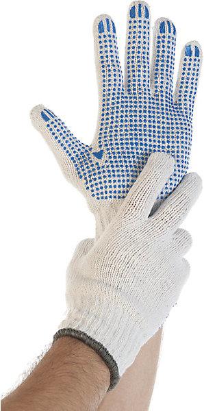 Produktbild franz mensch unisex Arbeitshandschuhe Structa I weiss Grösse M 12 Paar (M)