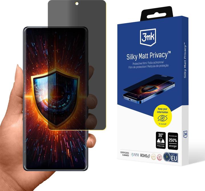 Produktbild 3MK Folia ochronna prywatyzujÄ ca matowa Silky Matt Privacy na Infinix Note 40 Pro (Display)