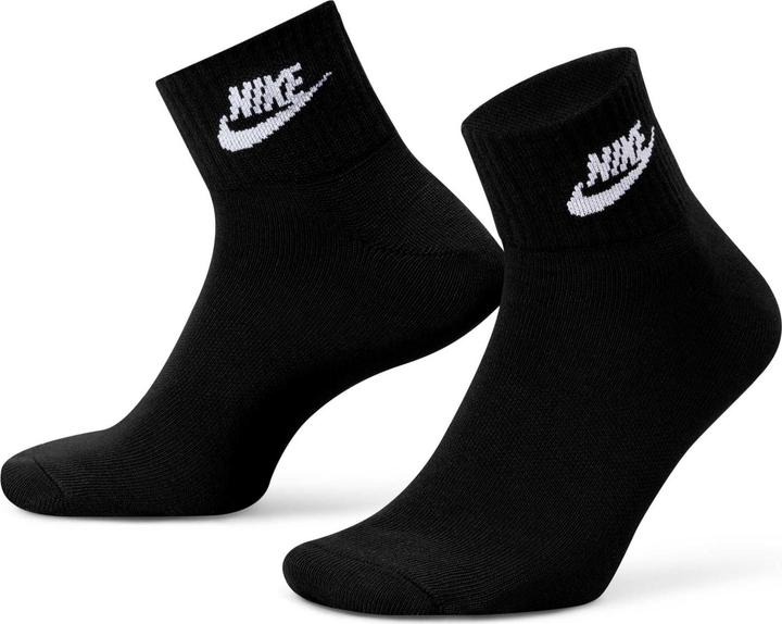 Image du produit Nike Chevilles Everyday Essential,Noir - S (Lot de 3, 34 - 38)