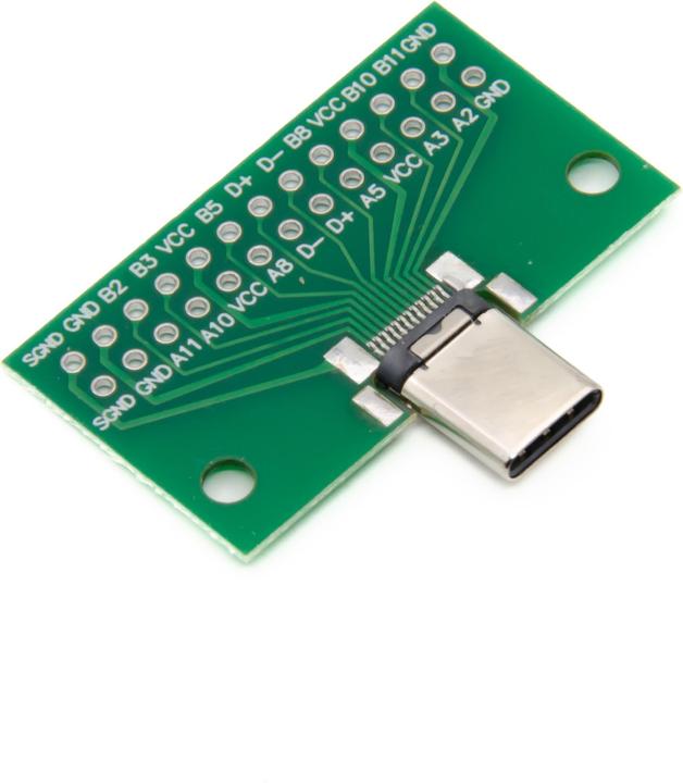 Produktbild Purecrea USB Typ C Stecker Breakout Board