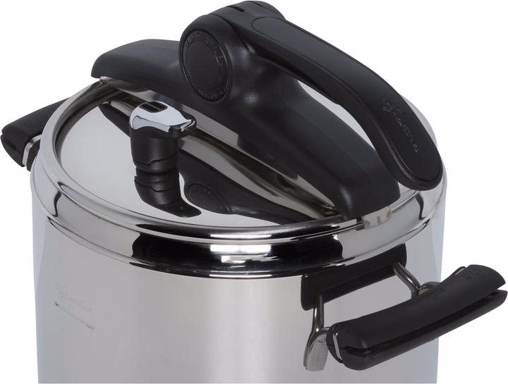 Produktbild Lagostina Schnellkochtopf Preziosa, 22 cm, 5 L (22 cm, Dampfkochtopf, Edelstahl)