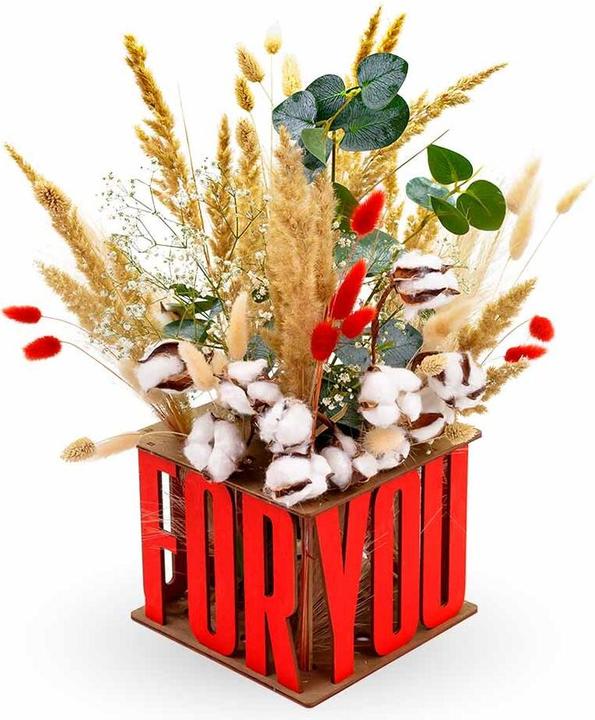 Produktbild Eco Wood Art Dekorations Vase aus Holz - FOR YOU