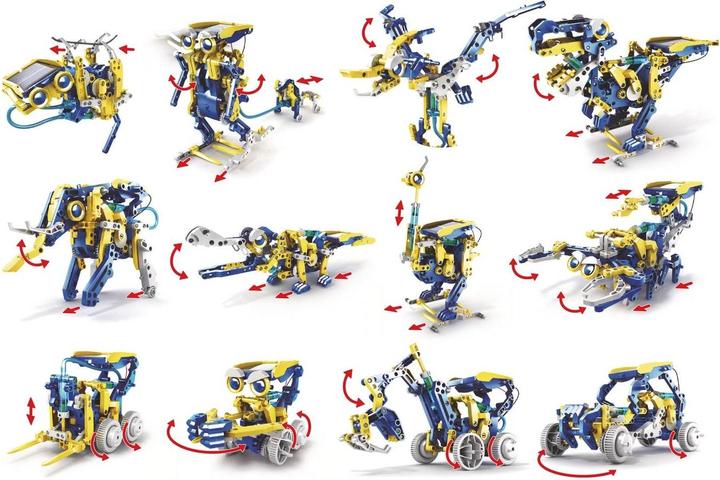 Immagine prodotto Velleman Robot 12 in 1 Kit solare e idraulico