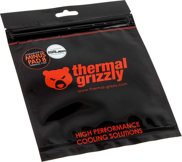 Image du produit Thermal Grizzly Moins bloc 8 (1.50 mm, 8 W/m K)