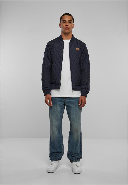 Actual product image Urban Classics Diamond Quilt Nylon Jacket (M)