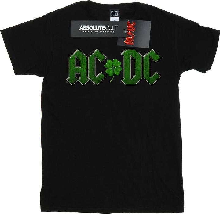 AC/DC TShirt mit KleeblattLogo aus Baumwolle Mädchen