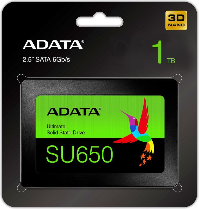 Actual product image Adata SU650 (1000 GB, 2.5")