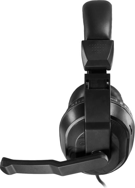 Immagine prodotto Mars Gaming Cuffie MRH0 con archetto a filo Nero, Rosso (Cablato)