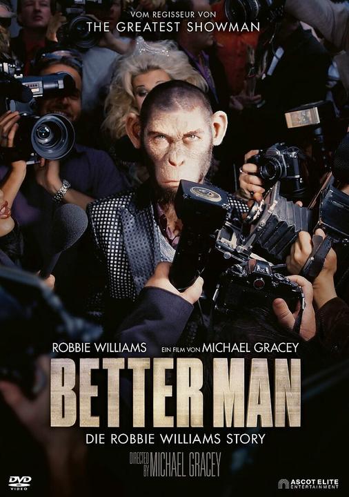 Produktbild Better Man - Die Robbie Williams Story (DVD, 2025, Deutsch, Englisch)