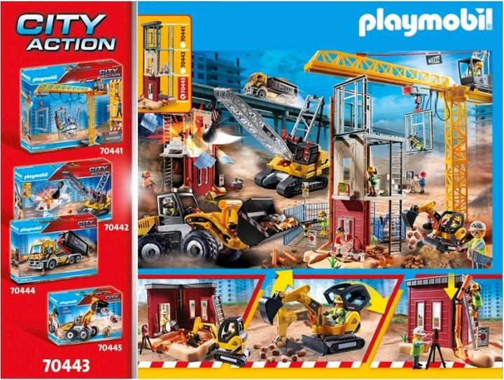 Produktbild Playmobil Minibagger mit Bauteil (70443, Playmobil City Action)