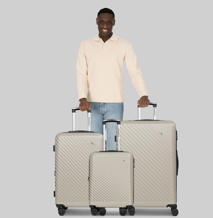 Actual product image Check.In Paradise 2.0 4 Rollen Kofferset 3-teilig mit Dehnfalte (228 l, XL (from 140l))