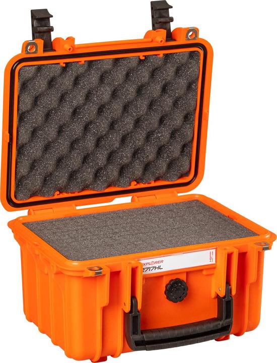 Image du produit Explorer Cases Valise Outdoor 2717HL.O orange avec mousse pick & pluck (L x H x P) (Sac à bandoulière pour appareil photo, 9.40 l)