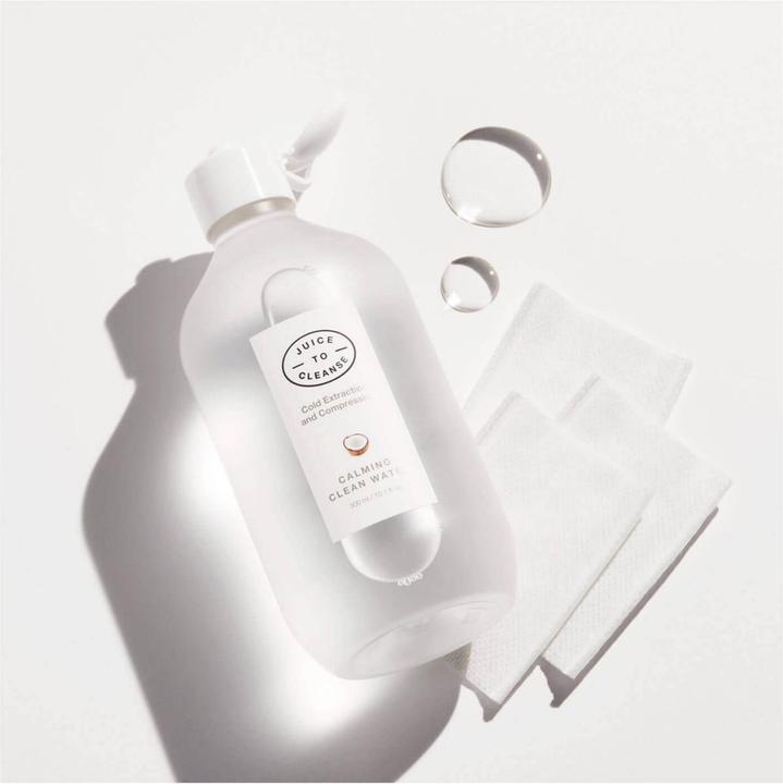Produktbild Juice to Cleanse Calming Clean Water (Reinigungstücher Gesicht, 300 ml)
