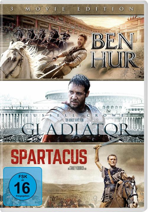 Produktbild Ben Hur/gladiator/spartacus Dvd St (DVD, 2017, Deutsch)