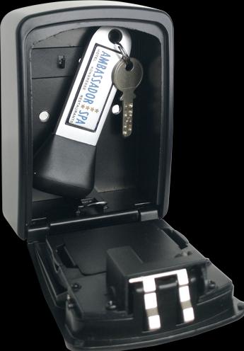 Actual product image Rieffel Key depot with electronics KSB-25 E B