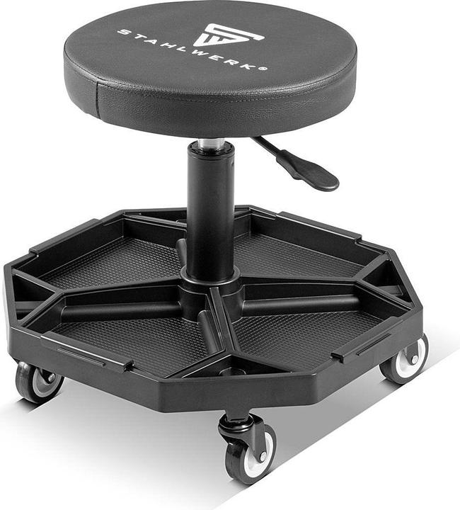 Produktbild Stahlwerk Werkstatthocker WRH-136 ST bis 136 kg belastbar höhenverstellbar (136 kg)