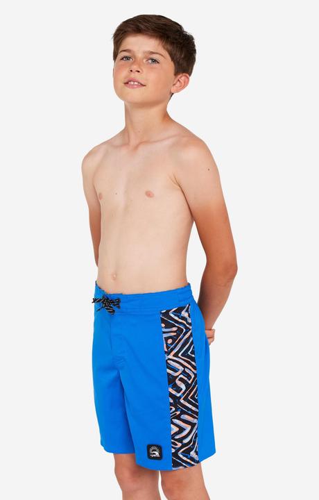 Actual product image Olaian Boardshorts Surfen Jungen 900 Band blau (140)