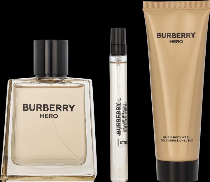 Immagine prodotto Burberry Set Hero, Barbati, Eau De Toilette 100ml Gel De Dus 75ml Eau De Toilette 10ml (Set profumo)