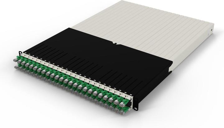 PATCHBOX one / 30RU / Cat 6A, STP, 1.8 m, vert (STP, CAT6a, 1.80 m)