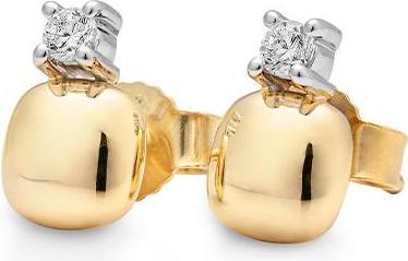 Breuning OHRSCHMUCK - BRILL. 0,10 Ct. H/si (750/18 K Gold)