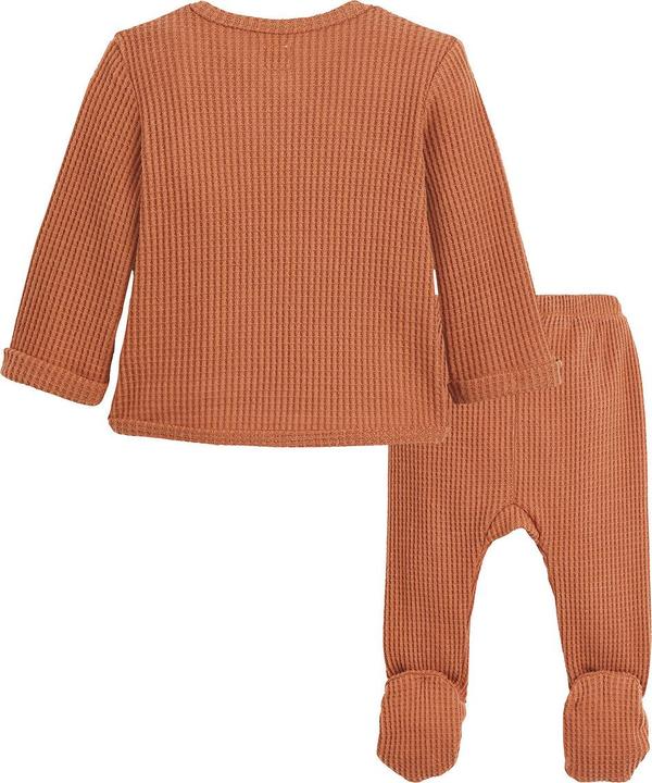 La Redoute Collections 2-teiliges Set aus Jacke und Hose mit Füssen